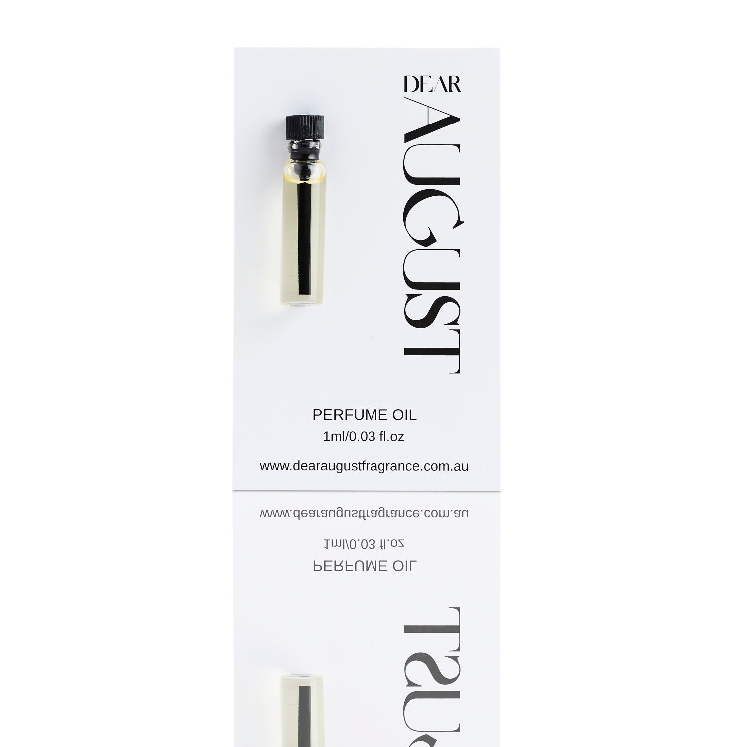 Glaze, inspired by Lumineuse - 1 mL Perfume Oil Sample Vial | Dear August Fragrance